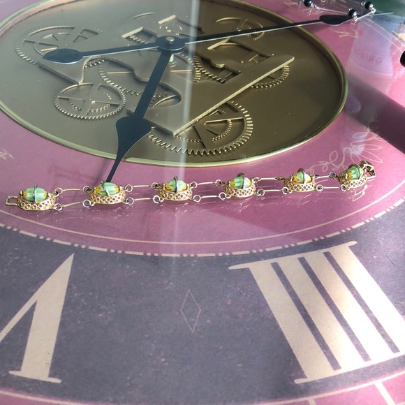 Jade golden bracelet - Picture 1 of 4